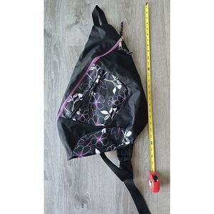 Eastsport Trapezoid Crossbody Backpack Florida Design Shoulder Sling Bag